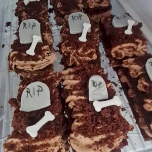 RIP čokoládový hrob